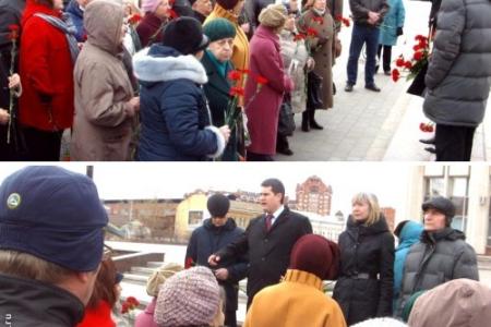 В Туле отметили 145-ю годовщину со Дня рождения В.И. Ленина