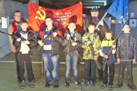 Ивановская область. Коммунисты Кинешмы провели для пионеров занятия по пулевой стрельбе