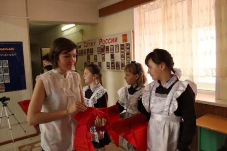 Белгородская область. Ленинский урок в Корочанском районе