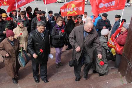 Рязанская область. Пусть живут в веках имя и дело В.И. Ленина!