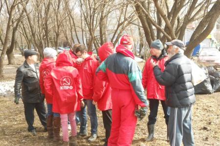 Пермский край. Красный субботник в Свердловском районе города