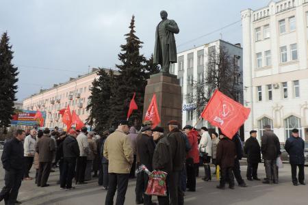 В Иваново прошли торжественные мероприятия, посвященные 145-ой годовщине со дня рождения В.И. Ленина