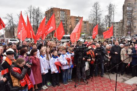 Председатель ЦК КПРФ Г.А. Зюганов посетил подмосковный город Королев