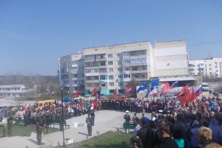 Республика Крым. В Белогорске отметили годовщину освобождения города от немецко-фашистских захватчиков