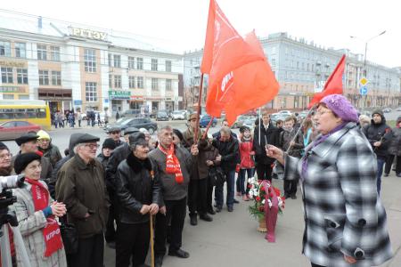 В Иваново прошли торжественные мероприятия, посвященные 145-ой годовщине со дня рождения В.И. Ленина
