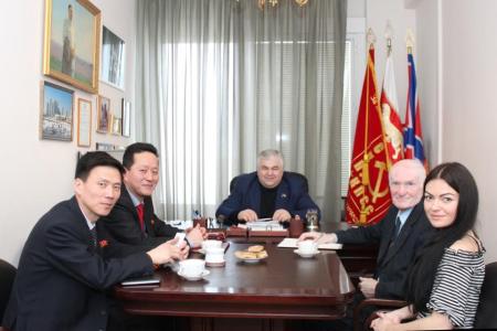 ​К.К. Тайсаев: Работа по укреплению многосторонних связей с Трудовой Партией Кореи будет продолжена