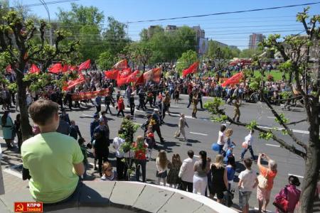 Тамбовские коммунисты отпраздновали 70-летие Победы