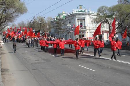 Омские коммунисты отметили День международной солидарности трудящихся