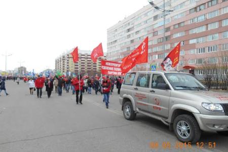 Ямало-Ненецкий АО. День Победы в Новом Уренгое