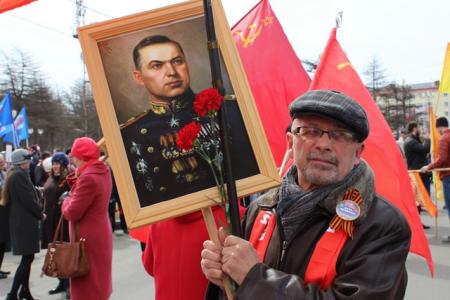 Праздник Победы в Магадане