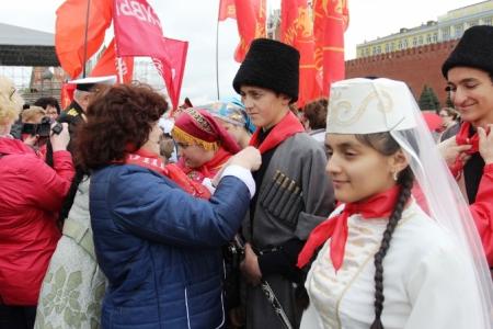 К.К. Тайсаев: Прием в Ленинскую Пионерию на Красной Площади – добрая традиция нашей партии