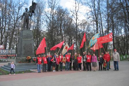 Калужская область. Коммунисты организовали автопробег "Дорогами войны"