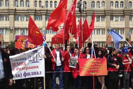 Республика Дагестан. Парад наследников Победы