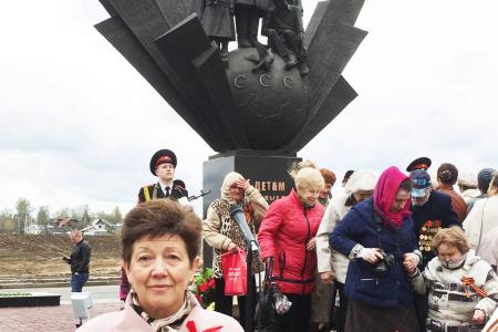 В канун Дня Победы в Щёлковском районе Подмосковья открыт памятник «Детям войны»