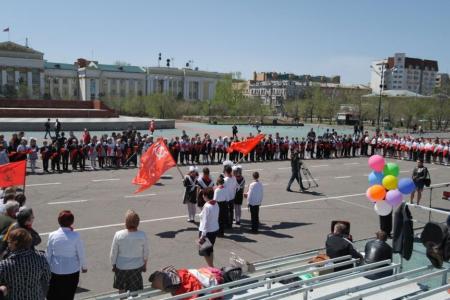 Забайкальский край. День пионерии в Чите 