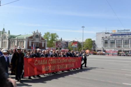Новосибирск принял торжественный парад Победы