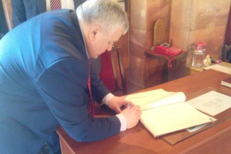 Завершился визит делегации КПРФ и СКП-КПСС в Армению