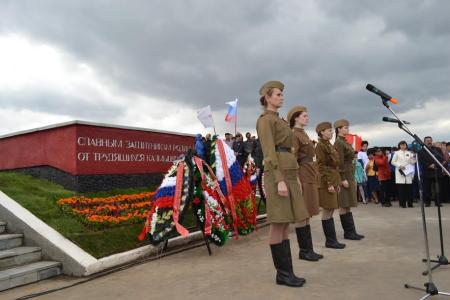 Республика Калмыкия. Акция на Высоте Славы