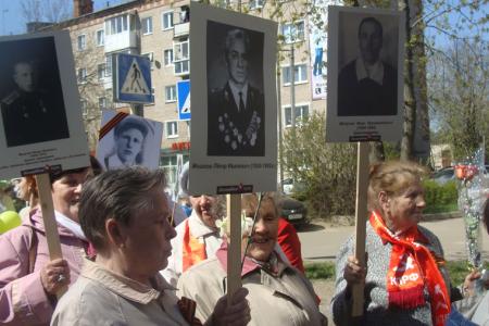 Ивановская область. Праздник Победы прошел в Кинешме