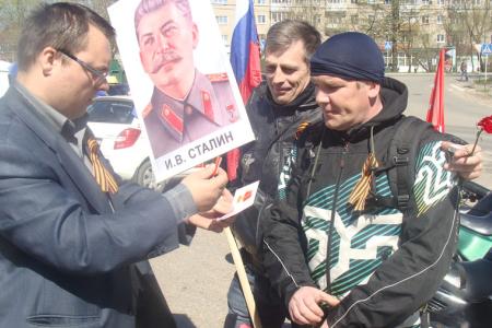 Ивановская область. Автопробег «Эстафета Памяти» состоялся в городе Кинешма