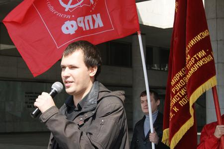 Первомайские торжества на родине Ленина