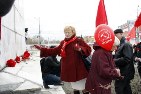 Томская область встретила Первомай