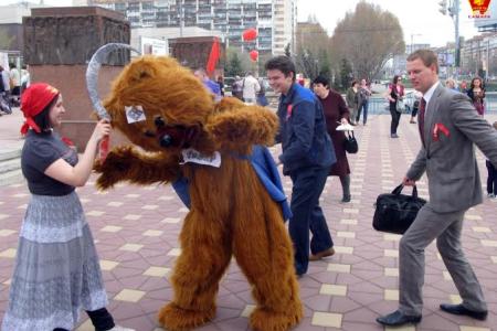 В Самаре состоялись концерт и митинг в честь Дня международной солидарности трудящихся
