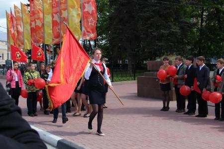 В Рязани прошла ежегодная торжественная церемония приёма в пионеры