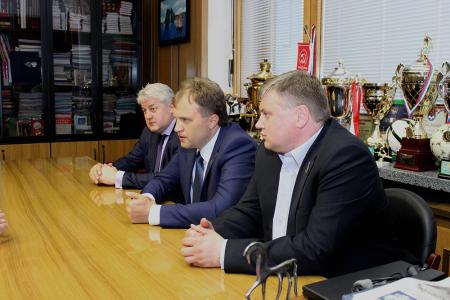 Г.А. Зюганов провел встречу с президентом Приднестровья Е.В. Шевчуком