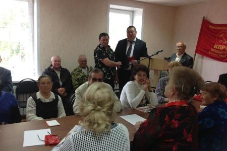 Депутат Волгоградской облдумы, член ЦК КПРФ Е.И.Шаманаев принял участие в работе Пленума Калачевского районного отделения КПРФ