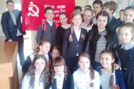 Пензенская область. Коммунисты Сердобска проводят уроки Победы в школах