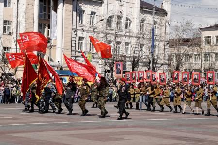 Коммунисты Бурятии отметили 70-летие Победы советского народа в Великой Отечественной войне