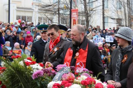 Праздник Победы в Магадане