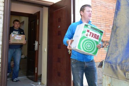 Тульский обком партии отправил очередную гуманитарную помощь в Новороссию
