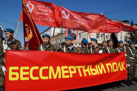 Коммунисты Бурятии отметили 70-летие Победы советского народа в Великой Отечественной войне