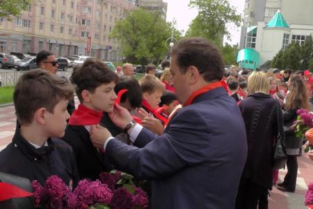 Ставропольский край. Четыреста ставропольских школьников вступили в пионерию