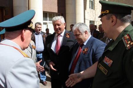 К.К. Тайсаев поздравил ветеранов и профессорско-преподавательский состав МАДИ с 70-летием Великой Победы