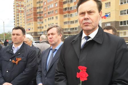 В канун Дня Победы в Щёлковском районе Подмосковья открыт памятник «Детям войны»