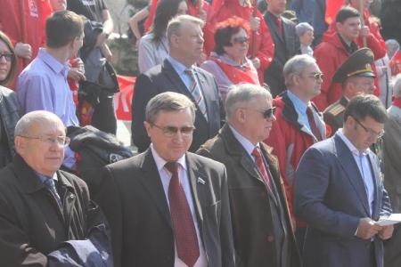 Омские коммунисты отметили День международной солидарности трудящихся