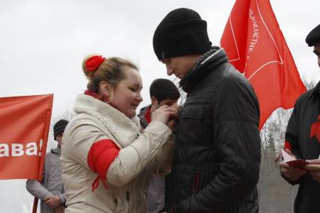 Томская область встретила Первомай