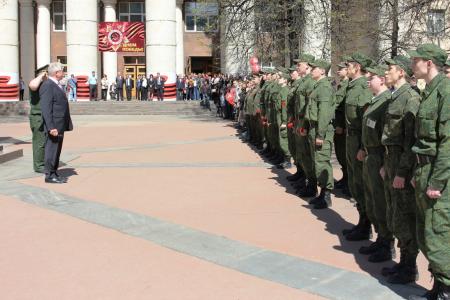 К.К. Тайсаев поздравил ветеранов и профессорско-преподавательский состав МАДИ с 70-летием Великой Победы