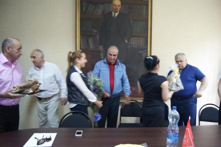 28 мая в Северную Осетию прибыл с рабочим визитом депутат Государственной Думы ФС РФ К.К. Тайсаев