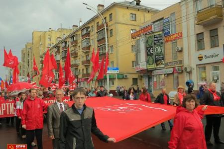 Коммунисты всегда впереди! Празднование Первомая в Тамбовской области