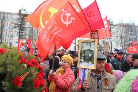 Праздник Победы в Магадане