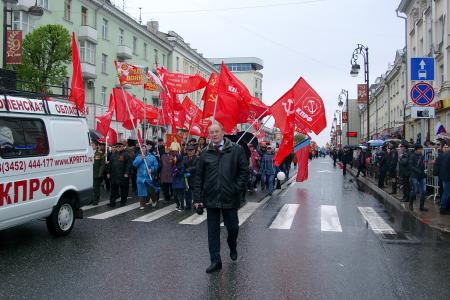В.Н. Тетёкин: Холод и дождь не сорвали День Победы в Тюмени