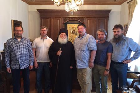 О поездке делегации российских депутатов во главе с В.И.Кашиным на святую гору Афон: «Наш визит - бесспорно одно из звеньев укрепления дружбы между гражданами России и Греции»