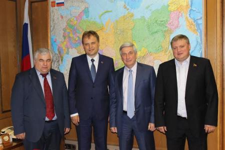 И.И. Мельников встретился с Президентом  Приднестровской Молдавской Республики  Евгением Шевчуком