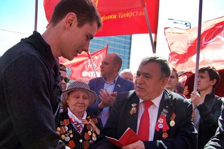 «Наша партия умеет добиваться  поставленных целей!». Коммунисты Татарстана отметили день весны и труда