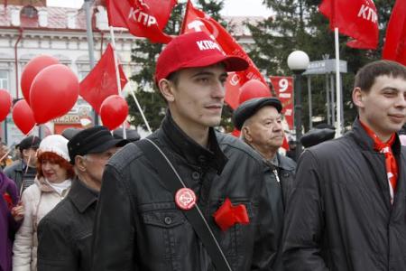 Томская область встретила Первомай