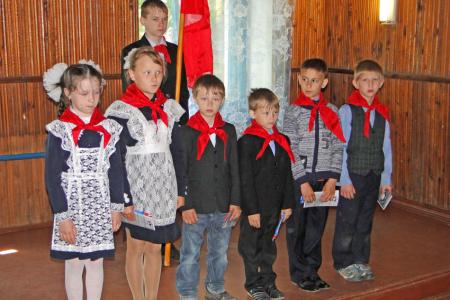 Пионерский праздник в с.Семидомка Амурской области